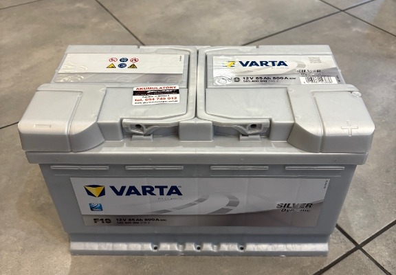 Ogłoszenie - Akumulator VARTA Silver Dynamic F19 85Ah 800A EN. Zdjęcie 1