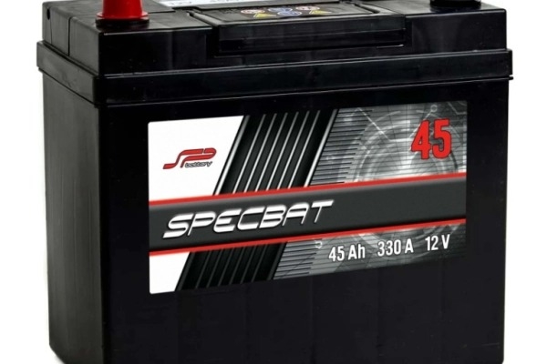 Ogłoszenie - Akumulator 45Ah 330A EN SPECBAT Japan LEWY PLUS. Zdjęcie 2