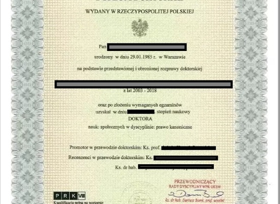 Ogłoszenie - Dyplom doktorski, Dyplom lekarza, Dyplom pielęgniarki Kupie Dyplom doktorski Kupie Dyplom lekarza Kupie Dyplom. Zdjęcie 1