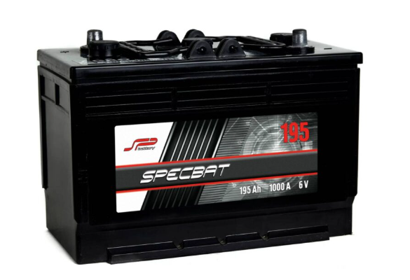 Ogłoszenie - Akumulator 6V 195Ah 1000A Specbat Agro. Zdjęcie 1