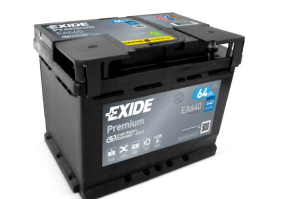 Ogłoszenie - Akumulator 64Ah 640A EA640 Exide Premium. Zdjęcie 1