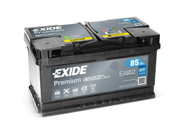 Ogłoszenie - Akumulator 85Ah 800A EA852 Exide Premium. Zdjęcie 1