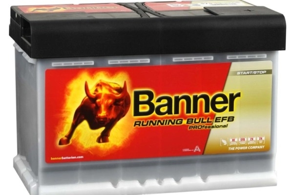 Ogłoszenie - Akumulator 75Ah 700A Banner Running Bull Pro 57511 EFB. Zdjęcie 1