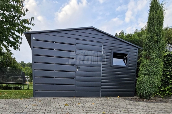 Ogłoszenie - GARAŻE GARAŻE NA RĄBEK DOMKI OGRODOWE HALE WIATY ŚMIETNIKOWE WIATY SAMOCHODOWE KOJCE OSŁONY NA KLIMATYZATORY / POMPY CI. Zdjęcie 4