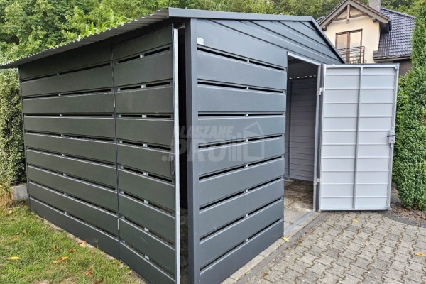 Ogłoszenie - GARAŻE GARAŻE NA RĄBEK DOMKI OGRODOWE HALE WIATY ŚMIETNIKOWE WIATY SAMOCHODOWE KOJCE OSŁONY NA KLIMATYZATORY / POMPY CI. Zdjęcie 5