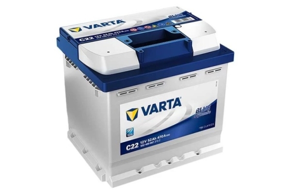 Ogłoszenie - Akumulator Varta Blue Dynamic C22 52Ah 470A EN. Zdjęcie 1