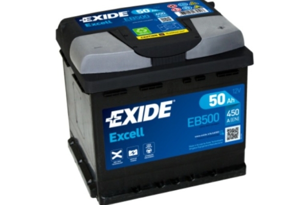Ogłoszenie - Akumulator Exide Excell 50Ah 450A EB500 EN. Zdjęcie 1