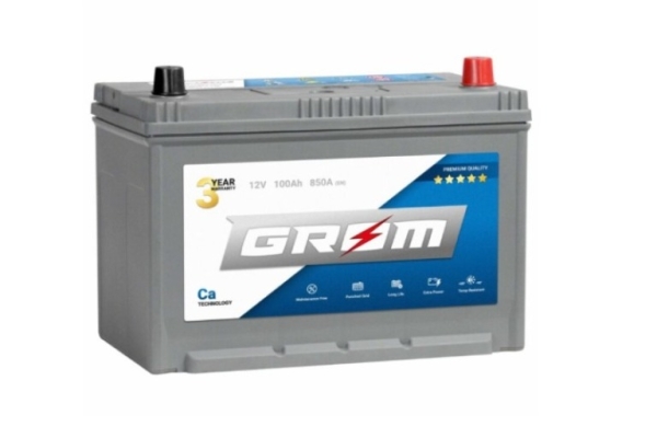Ogłoszenie - Akumulator GROM Premium 100Ah 850A Japan P+. Zdjęcie 1