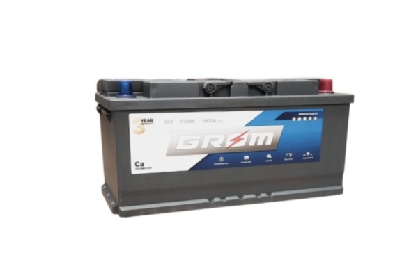 Ogłoszenie - Akumulator Grom Premium 110Ah 1000A. Zdjęcie 1