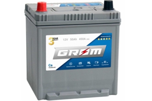 Ogłoszenie - Akumulator GROM Premium 50Ah 450A L+. Zdjęcie 1