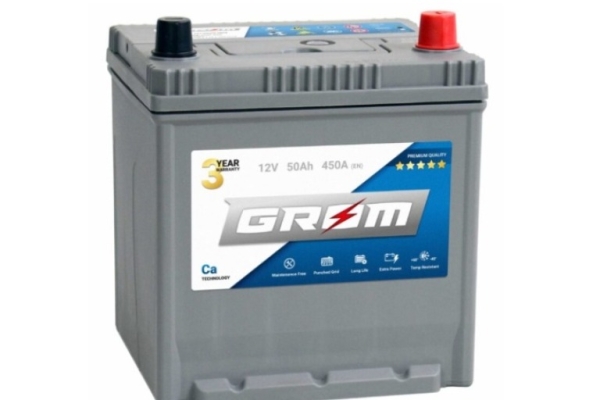 Ogłoszenie - Akumulator GROM Premium 50Ah 450A P+. Zdjęcie 1