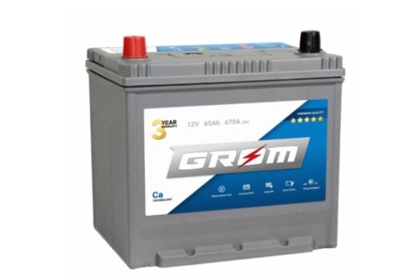 Ogłoszenie - Akumulator GROM Premium 65Ah 670A L+. Zdjęcie 1