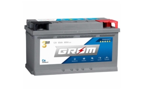 Ogłoszenie - Akumulator GROM Premium 85Ah 800A niski. Zdjęcie 1