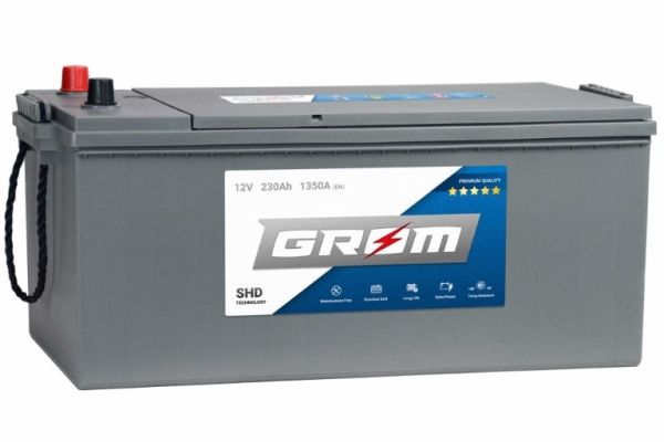 Ogłoszenie - Akumulator GROM SHD Premium 230Ah 1350A. Zdjęcie 1