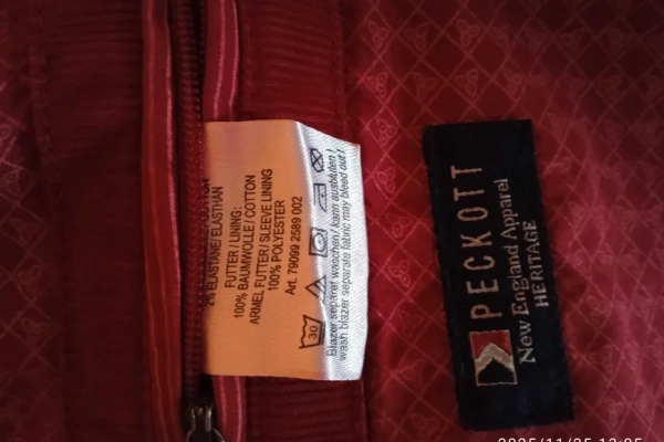 Ogłoszenie - Męska marynarka firmy peckott. Zdjęcie 2