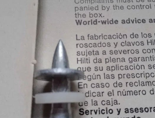Ogłoszenie - Kołki gwoździe do stał Hilti ENP3- 21 D12. Zdjęcie 4