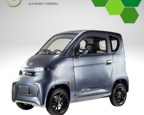 Ogłoszenie - Czterokołowiec lekki, skuter elektryczny zabudowany z dachem. Zdjęcie 1