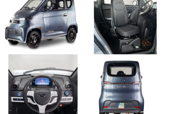 Ogłoszenie - Czterokołowiec lekki, skuter elektryczny zabudowany z dachem. Zdjęcie 2