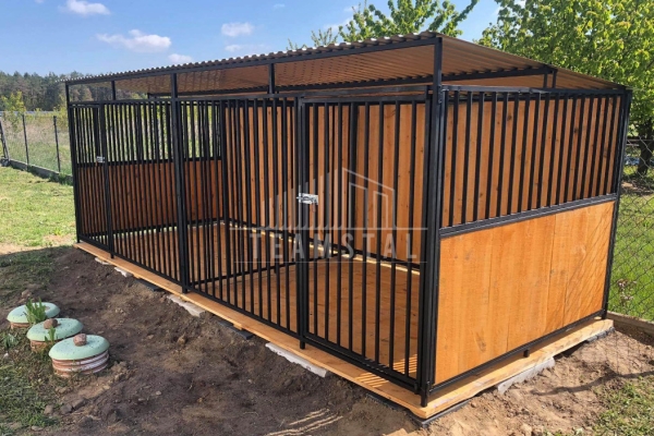 Ogłoszenie - Kojec dla Psa 2w1 6x2m Klatka XXL TS658. Zdjęcie 2