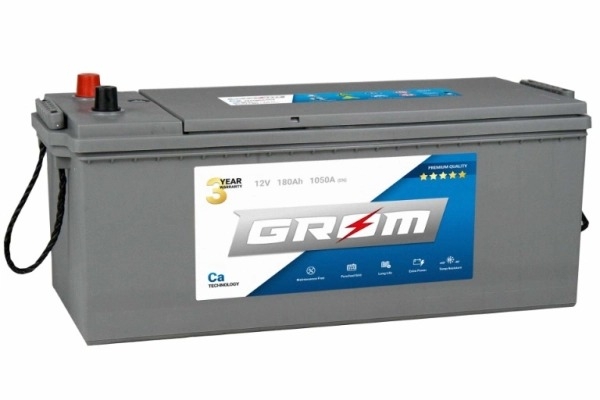 Ogłoszenie - Akumulator 180Ah 1150A GROM SHD Premium. Zdjęcie 1