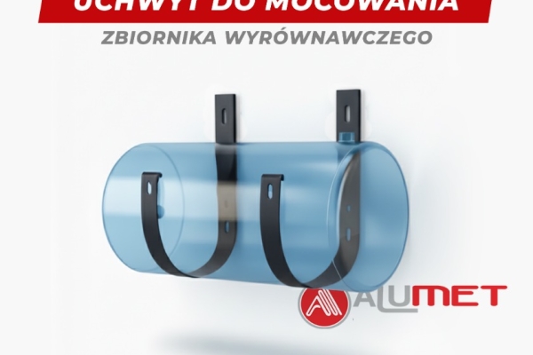 Ogłoszenie - Metalowy solidny uchwyt do montażu naczynia wyrównawczego mocowanie kotłownia stelaż. Zdjęcie 3