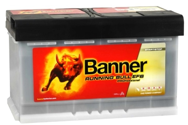 Ogłoszenie - Akumulator 85Ah 780A Banner Running Bull Pro 58511 EFB. Zdjęcie 1