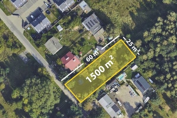 Ogłoszenie - Działka budowlana na sprzedaż Wałcz - 1500 m2 bez pośrednika. Zdjęcie 3