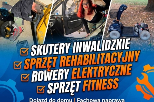 Ogłoszenie - Naprawy skuterów inwalidzkich, rowerów i sprzętu rehabilitacyjnego. Zdjęcie 2