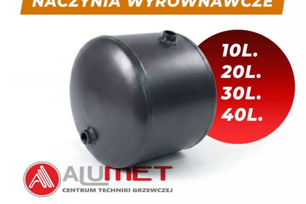 Ogłoszenie - Naczynie wyrównawcze przeponowe CO Nowe Zbiornik 10, 20, 30, 40 Litrów Przeplywowe Wzbiorcze hydrofor. Zdjęcie 5