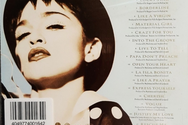 Ogłoszenie - CD Nowa- Polecam Wspaniały Album CD MADONNA -Album The Immaculate Collection. Zdjęcie 2