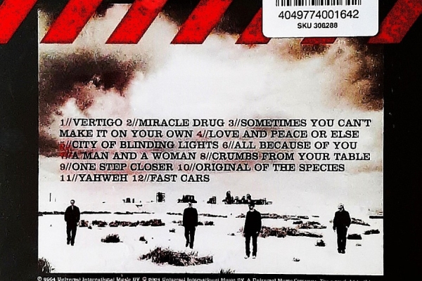 Ogłoszenie - Polecam Album CD Kultowego Zespołu U2 Album How Dismantle Atomic Bomb. Zdjęcie 2