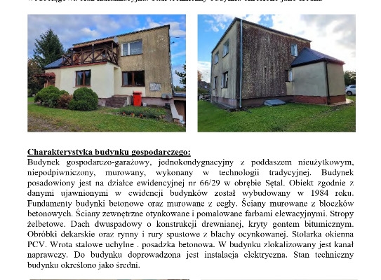 Ogłoszenie - Syndyk sprzeda udział 1/2 cześci w lokalu mieszkalnym Sętal. Zdjęcie 3