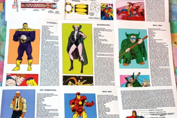 Ogłoszenie - Profile postaci marvela. Zdjęcie 1