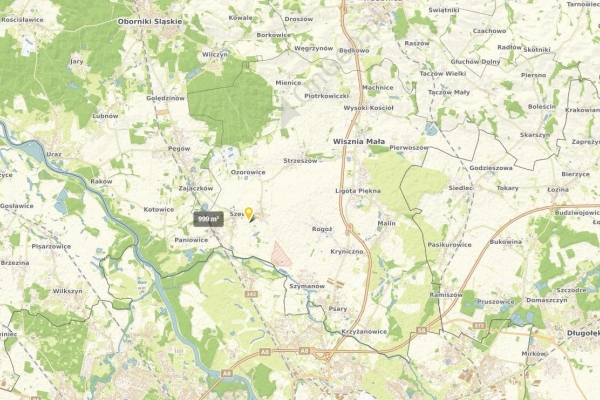 Ogłoszenie - Działka budowlana (1000 m2) okolice Wrocławia MEDIA (Szewce). Zdjęcie 5