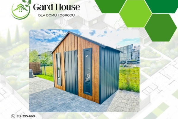 Ogłoszenie - Nowoczesny domek ogrodowy od Gard House. Zdjęcie 1