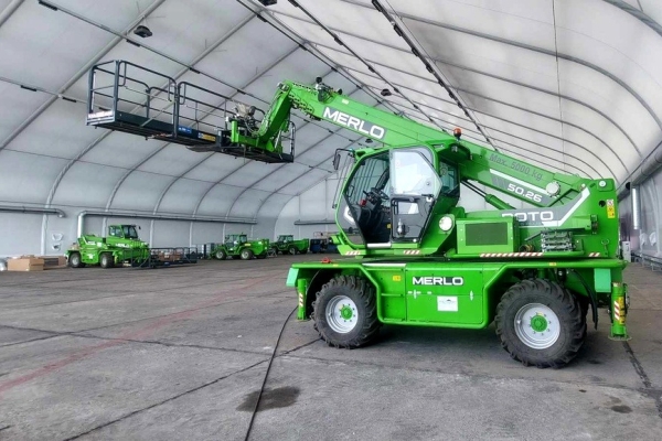 Ogłoszenie - Wynajem ładowarek teleskopowych - ładowarki teleskopowe Merlo Manitou Dieci. Zdjęcie 9