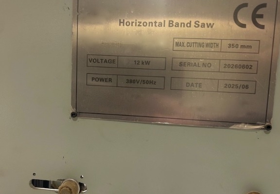 Ogłoszenie - Trak do lameli, piła taśmowa pozioma - rok 2025. Zdjęcie 1