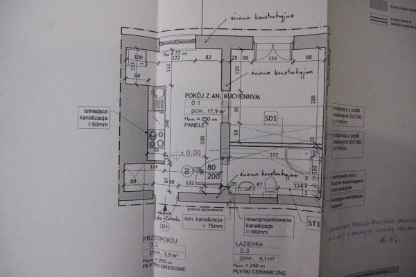 Ogłoszenie - 1pok, 24met, okolice Parku Prackiego TARAS/PO REMONCIE (Wrocław). Zdjęcie 8