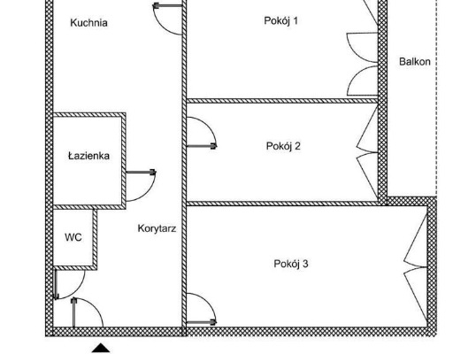Ogłoszenie - 3pok, 54met, okolice Uniwersytetu Ekonomicznego BALKON (Wrocław). Zdjęcie 8