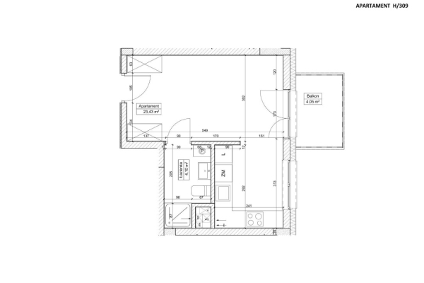 Ogłoszenie - 1pok, 29met, okolice Grabiszyńskiej BALKON/2 WINDY/2020 (Wrocław). Zdjęcie 9