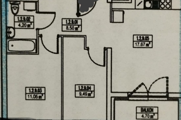 Ogłoszenie - 3pok, 51met, Okolice Stabłowickiej BALKON/WINDA/PARKING (Wrocław). Zdjęcie 9