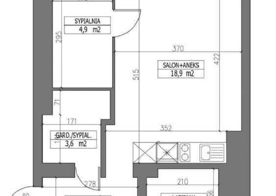 Ogłoszenie - 2pok, 37met, okolice Wyszyńskiego PIWNICA (Wrocław). Zdjęcie 9
