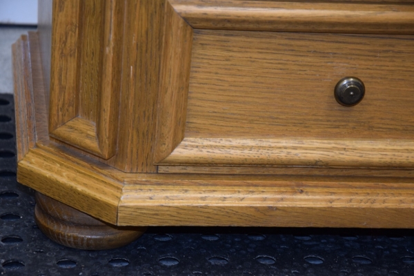 Ogłoszenie - komoda dębowa z szufladami - jak nowa. Zdjęcie 6