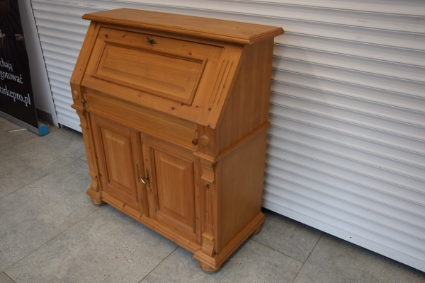 Ogłoszenie - sekretarzyk z drewna świerkowego - super stan. Zdjęcie 3