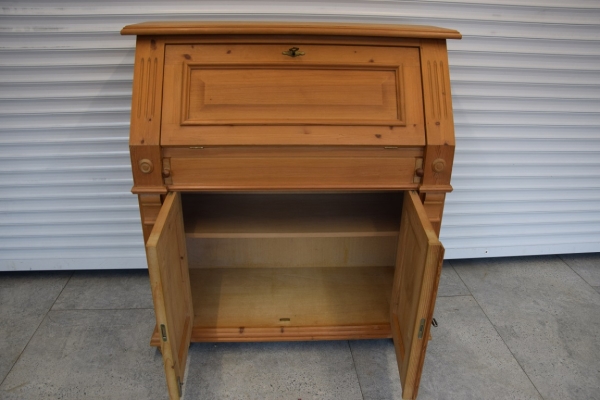 Ogłoszenie - sekretarzyk z drewna świerkowego - super stan. Zdjęcie 5