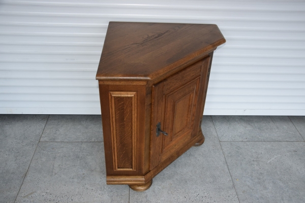 Ogłoszenie - komoda narożna z drewna dębowego - jak nowa. Zdjęcie 2