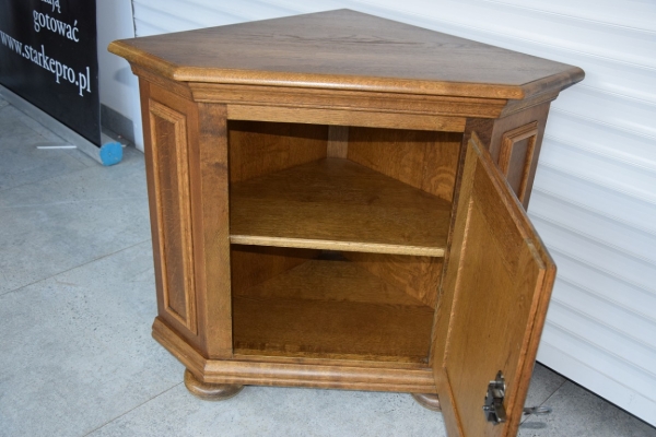 Ogłoszenie - komoda narożna z drewna dębowego - jak nowa. Zdjęcie 3