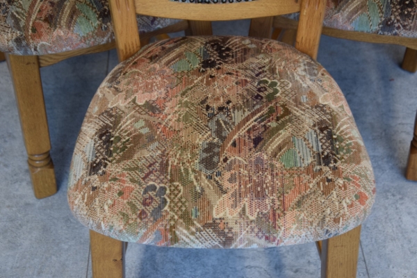 Ogłoszenie - krzesła dębowe 6 sztuk - super stan. Zdjęcie 5