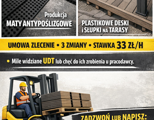 Ogłoszenie - Na produkcję, do obsługi maszyn i kontroli jakości produktu. Zdjęcie 2