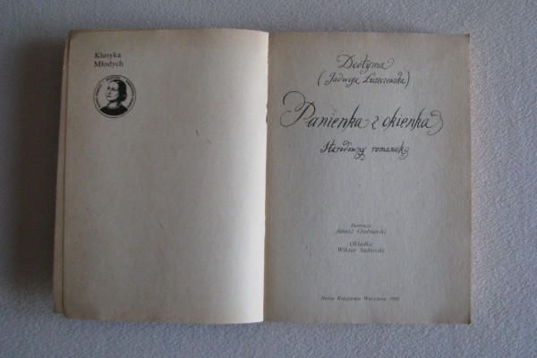 Ogłoszenie - Panienka z okienka, Deotyma (Jadwiga Łuszczewska). Zdjęcie 8